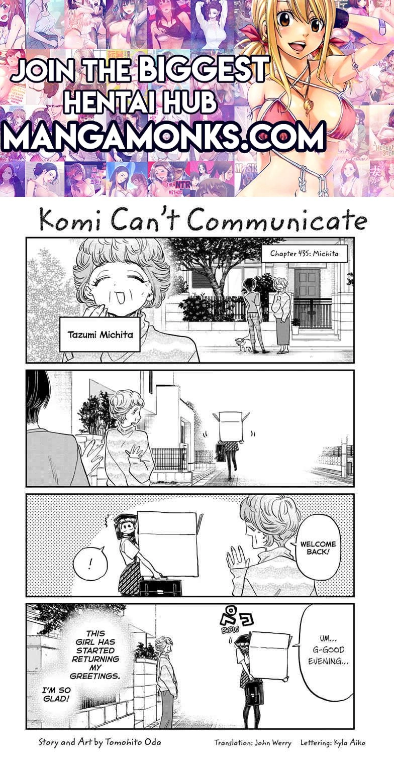 Komi-san wa Komyushou Desu Chapter 435 1